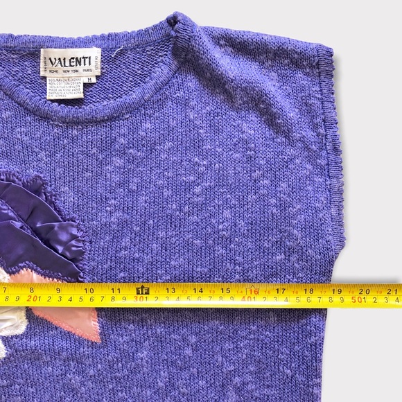 Womens Vintage Valenti Floral Sweater - Picture 8 of 9